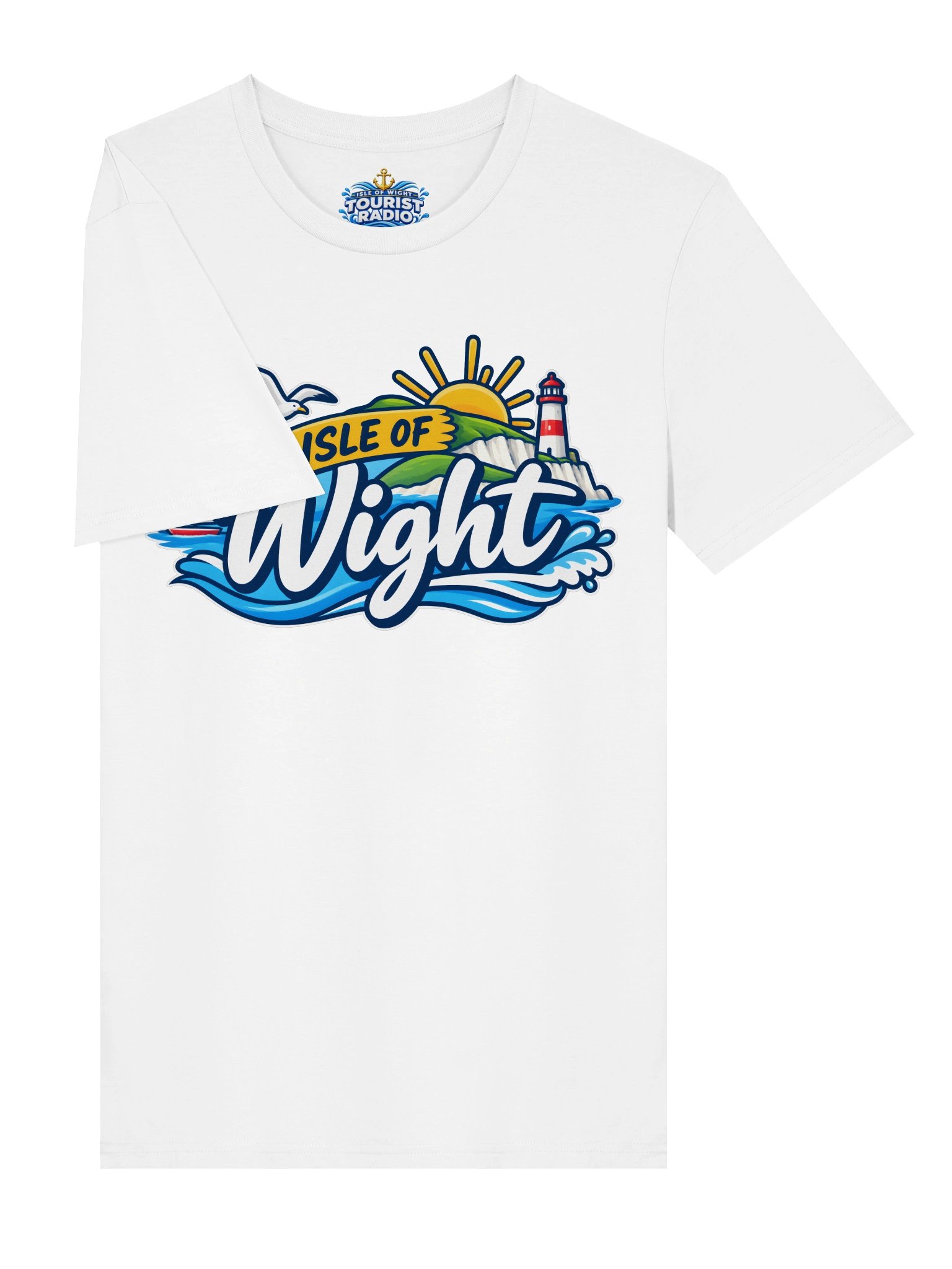 Isle of Wight Scenic Unisex Organic T-Shirt product image (3)