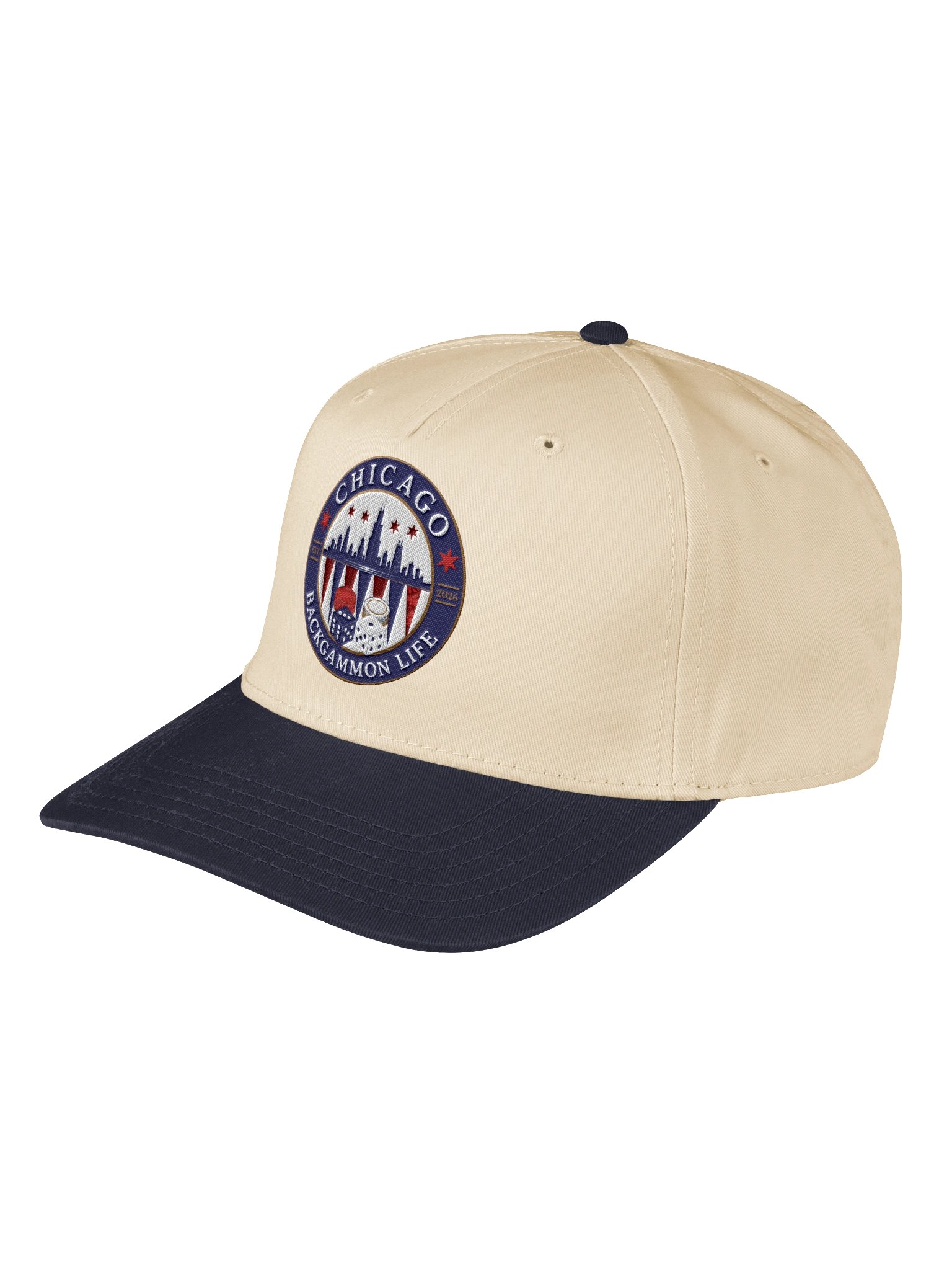 Chicago Backgammon Life Logo Cap product image (3)