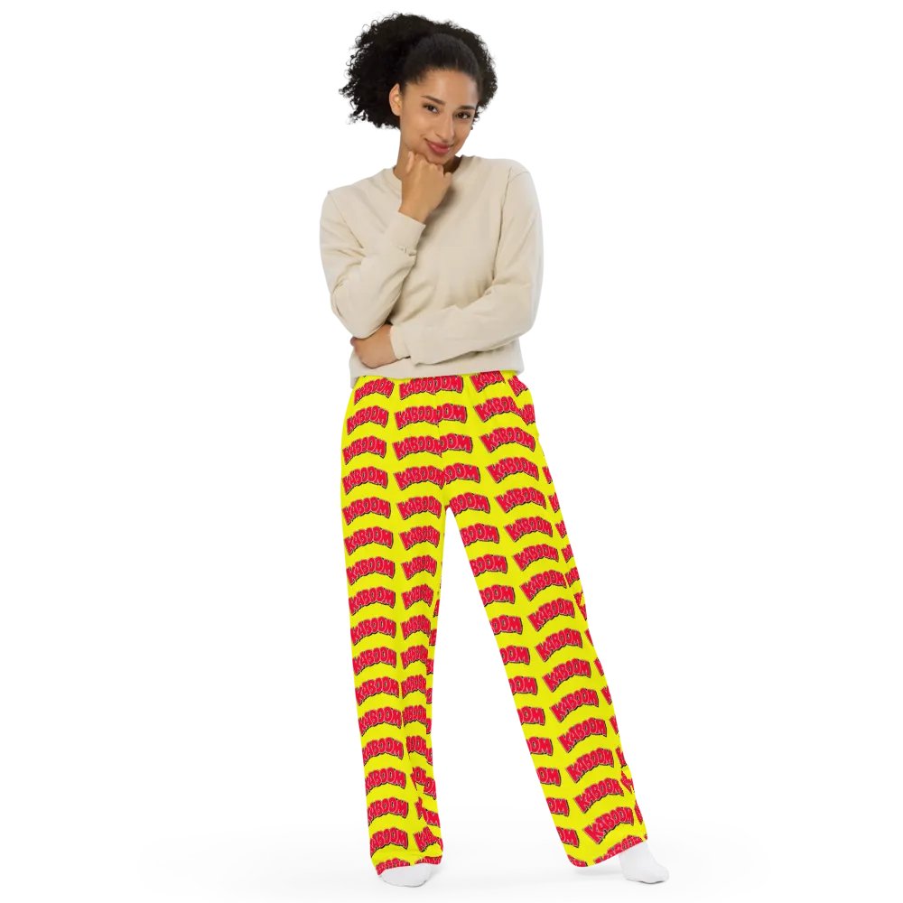 🥣 Saturday Morning Breakfast Kaboom! Wide-Leg Pants 🥣 product image (11)