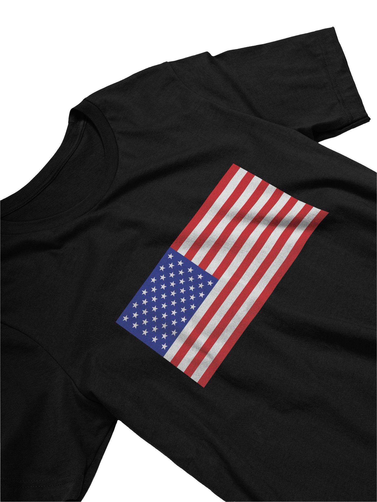 American Flag Bella+Canvas Super Soft T-shirt product image (2)