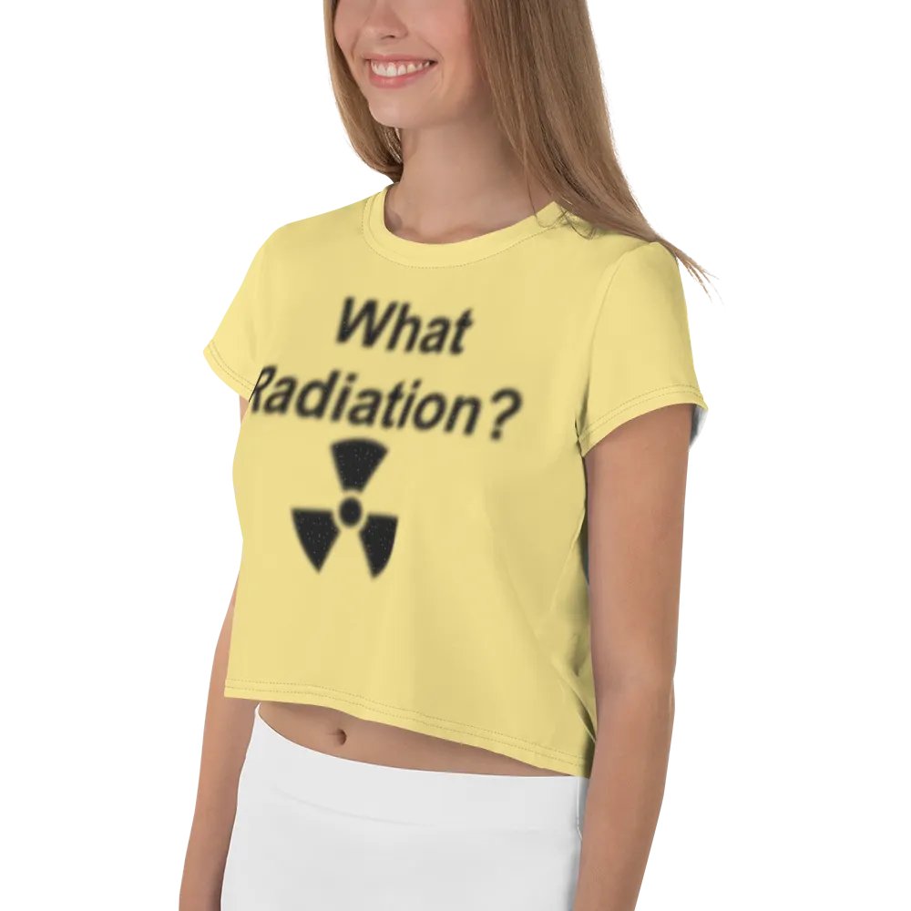 What Radiation? crop tee product image (5)