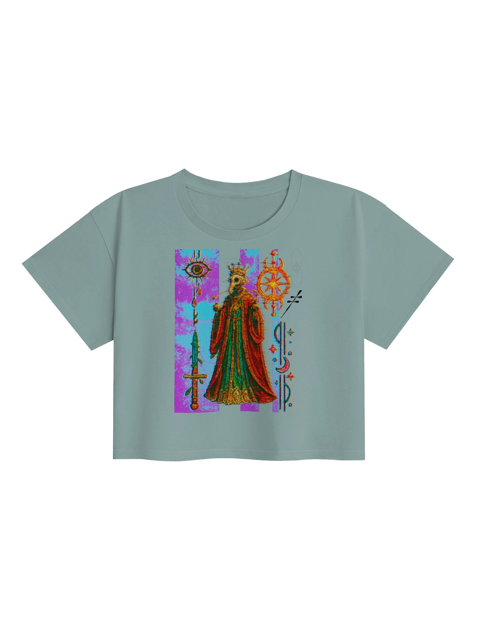 Glitch Crown Mystic Crop Top product image (3)