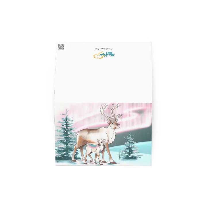 Subtle Transgender Youth Holiday Reindeer product image (4)
