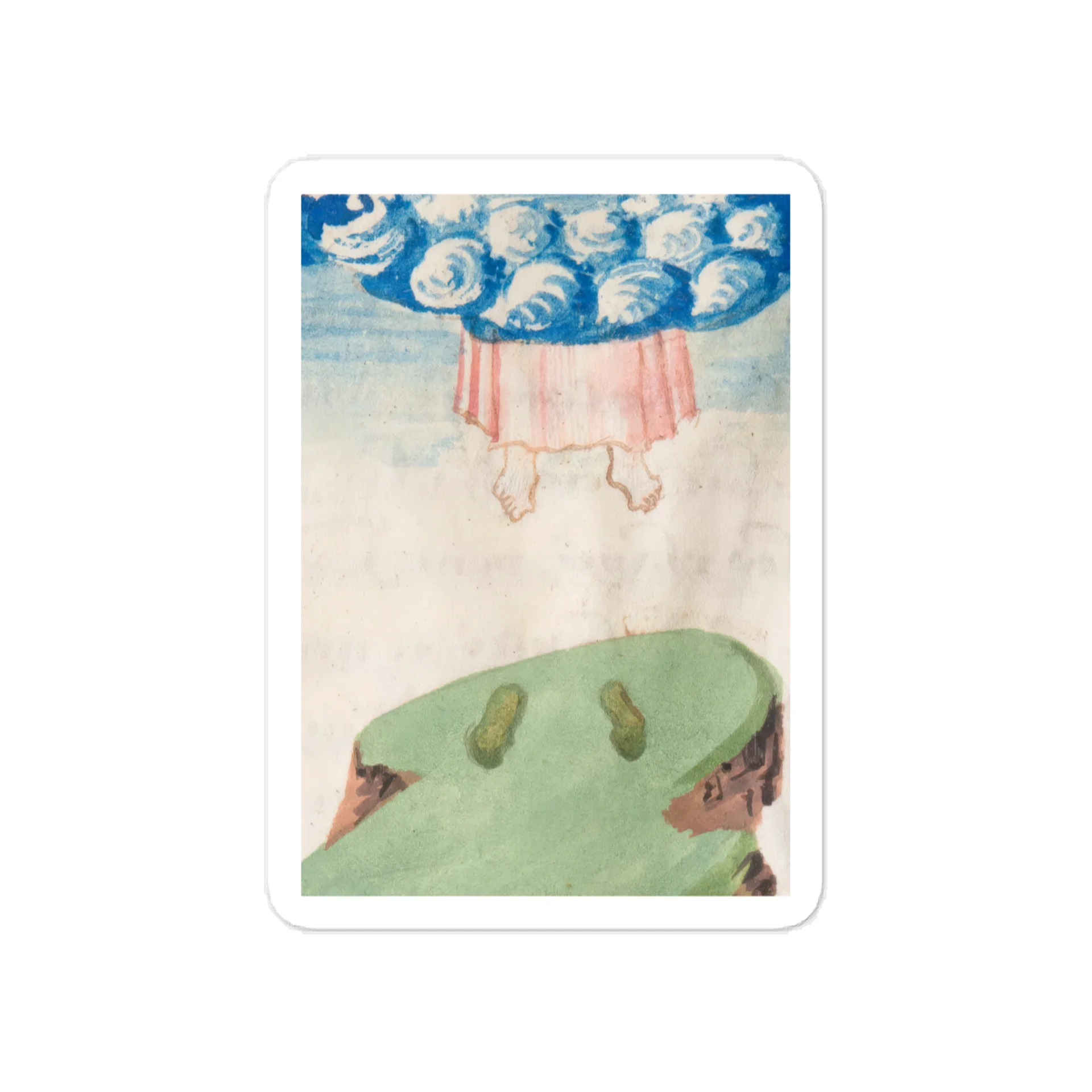 Ascension of Christ by Jacques Legrand - 3 x 4" Vinyl Sticker product image (1)