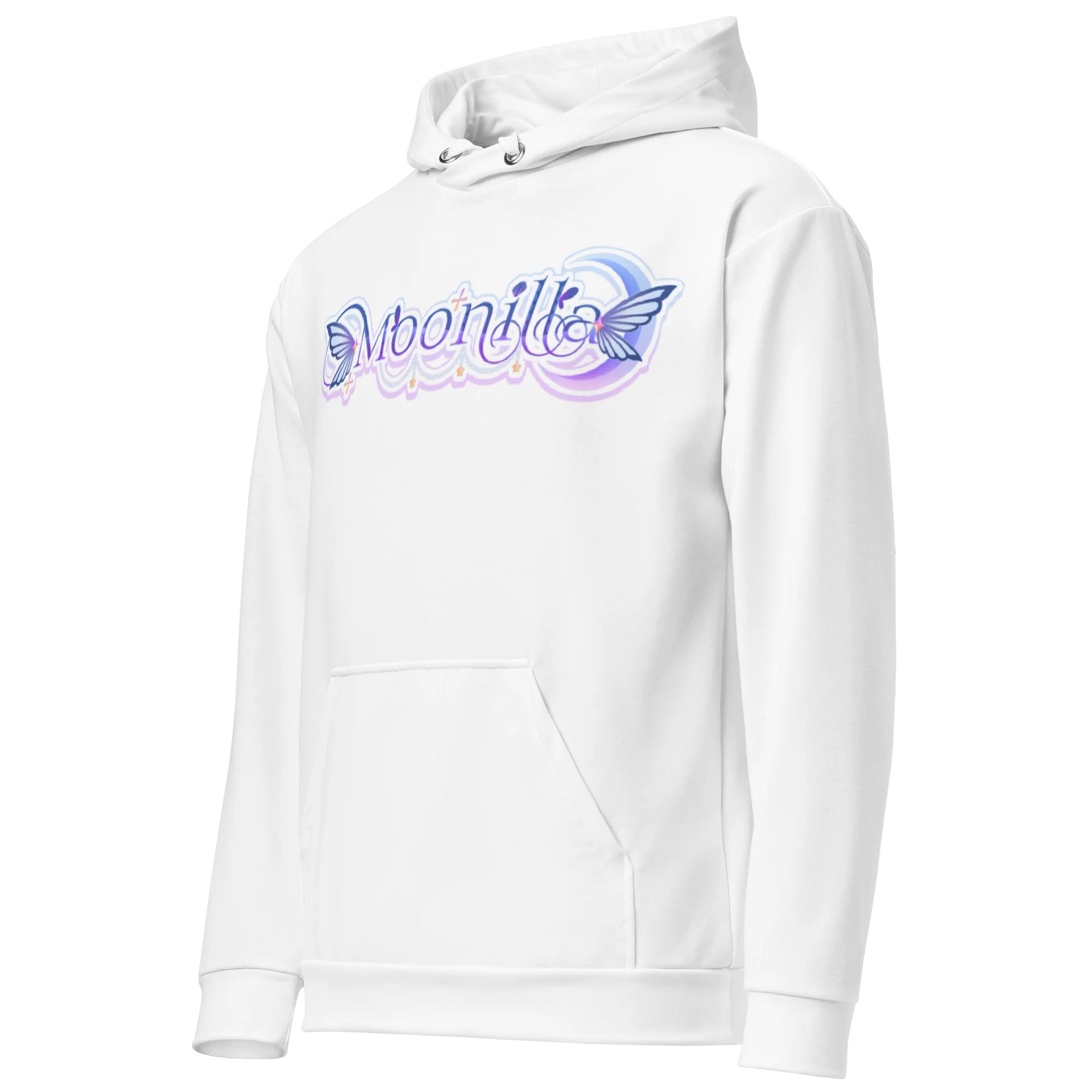 Moonilla Logo All-Over Print Hoodie (Unisex, Recycled) product image (3)
