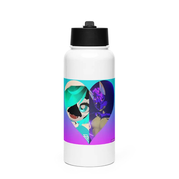 Orca Loves Golden VRChat Bottle product image (1)