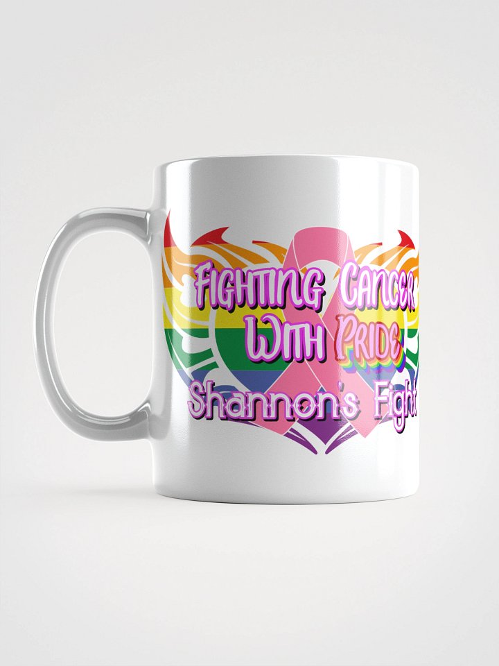 Fighting Cancer w/ Pride - White Mug product image (1)
