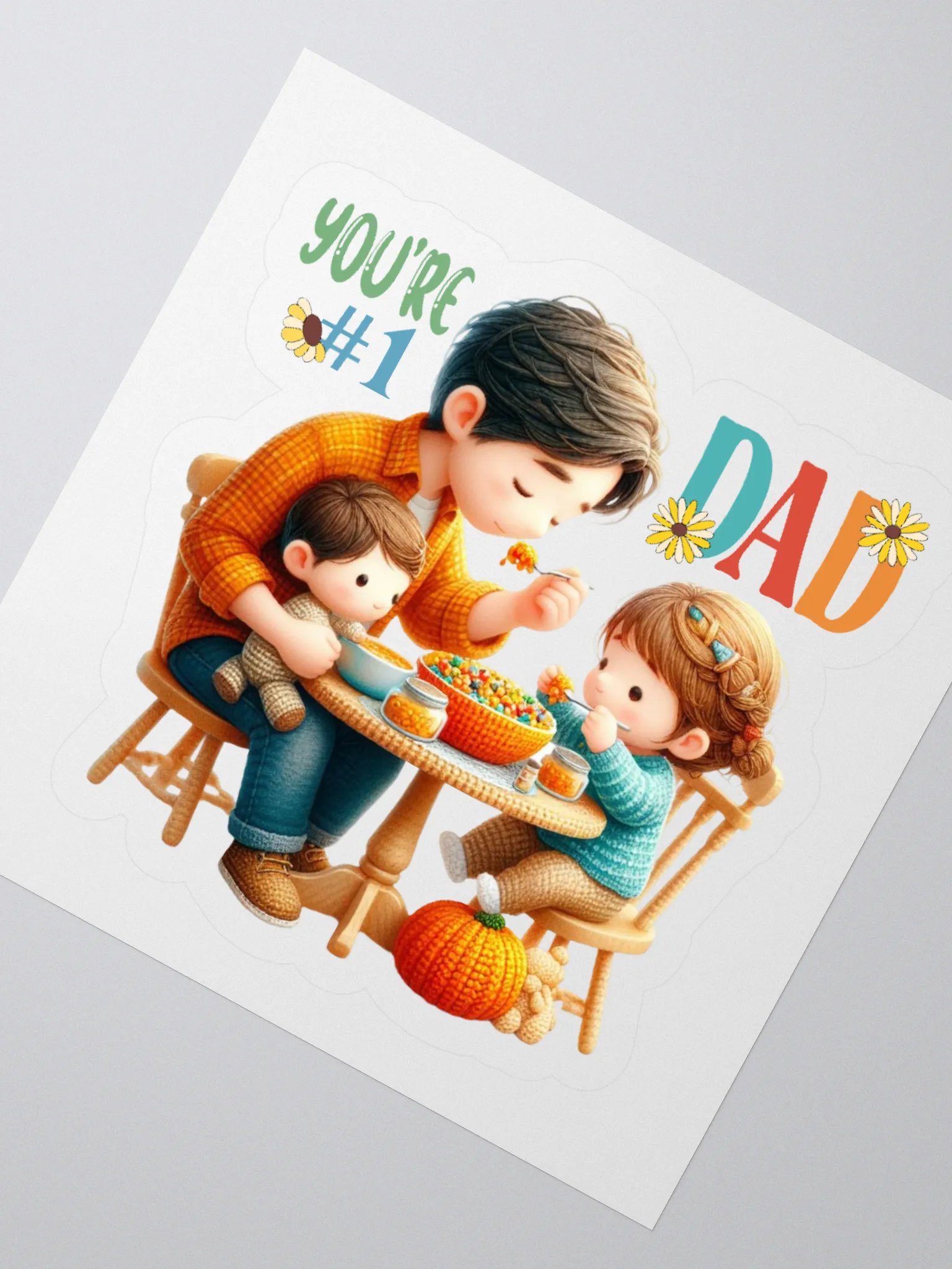 Dad's Mealtime Magic Stickers product image (6)