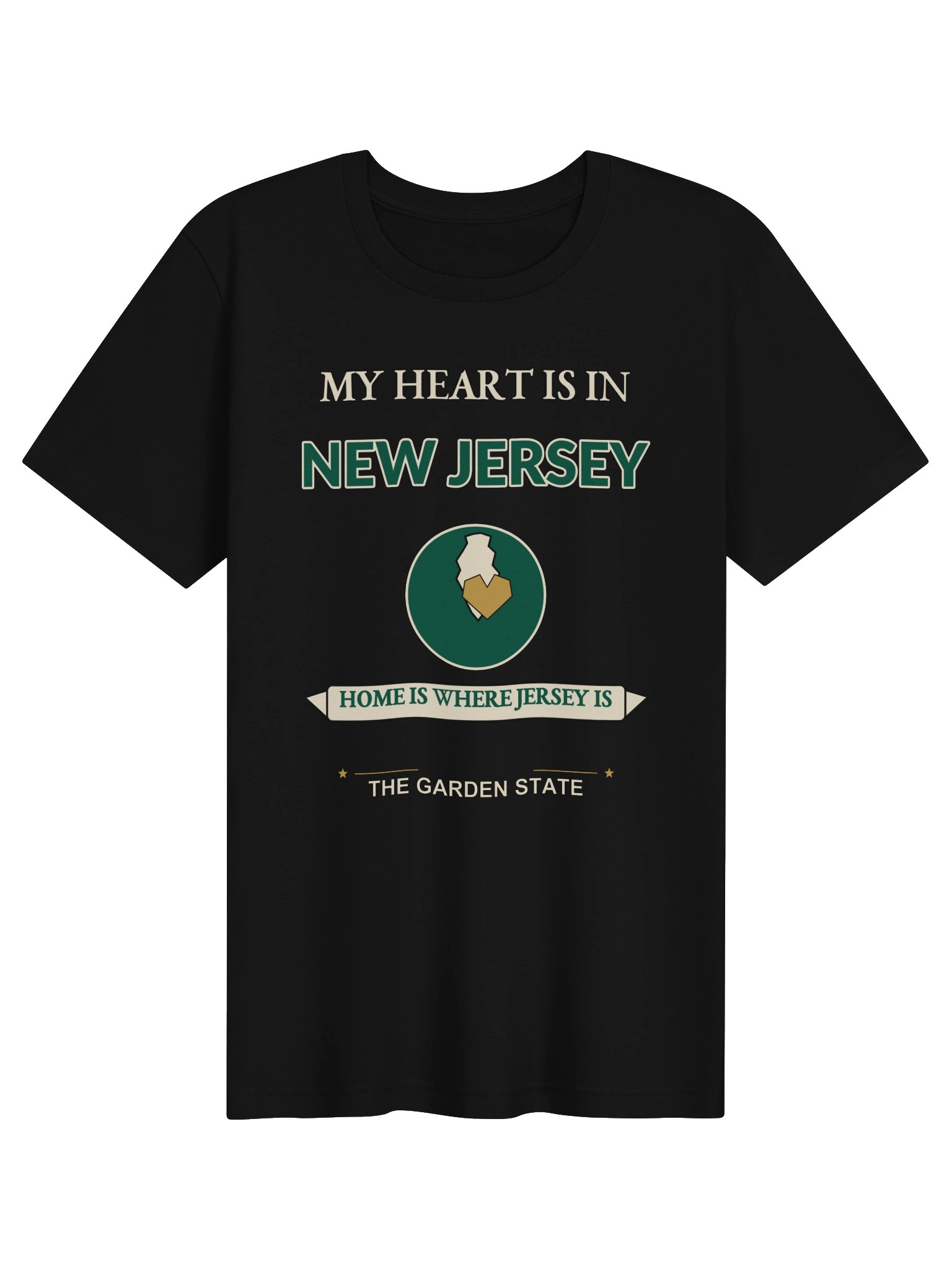 My Heart Is in New Jersey T-Shirt product image (1)