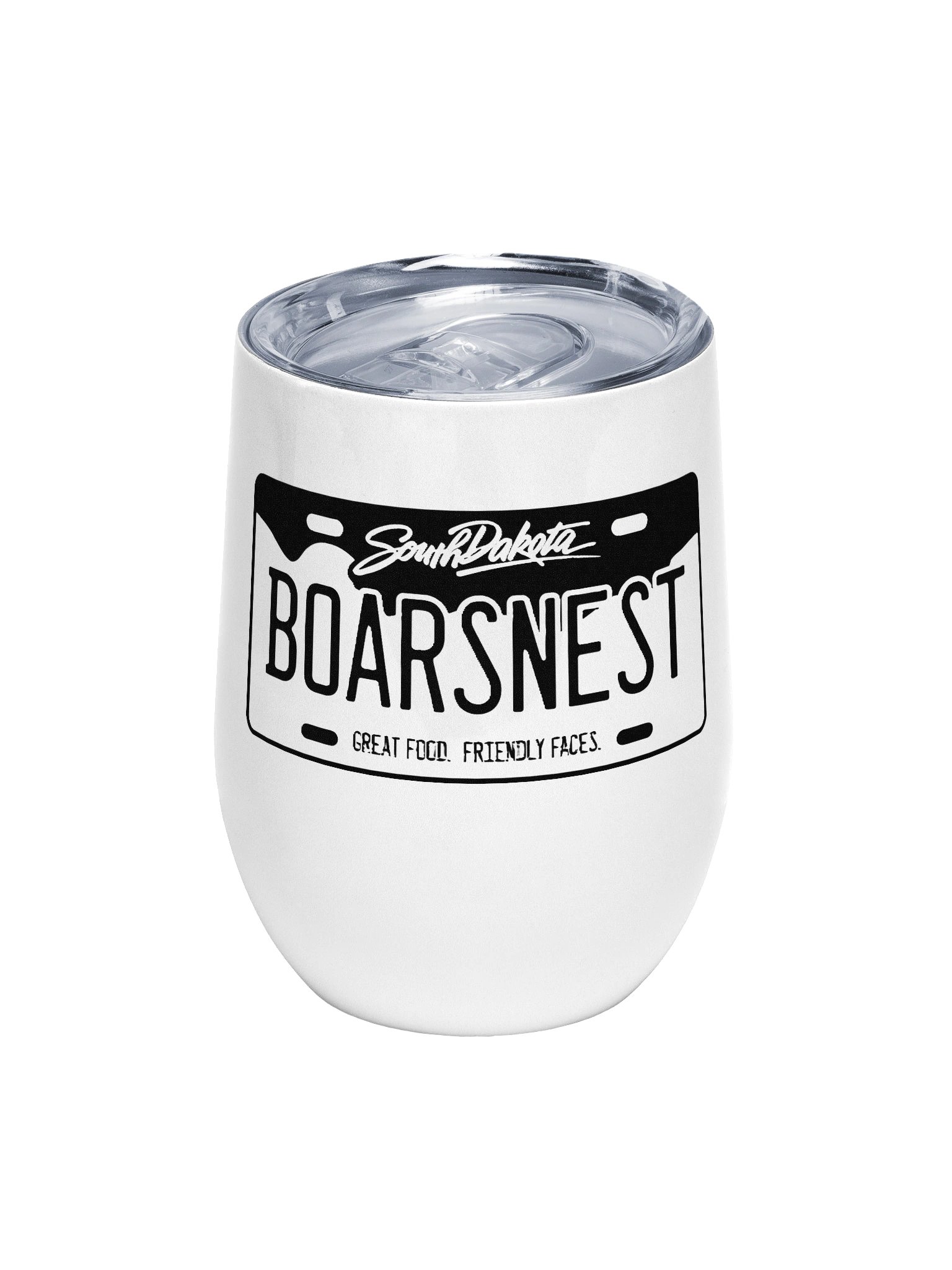 South Dakota Boars Nest Novelty Wine Tumbler product image (1)