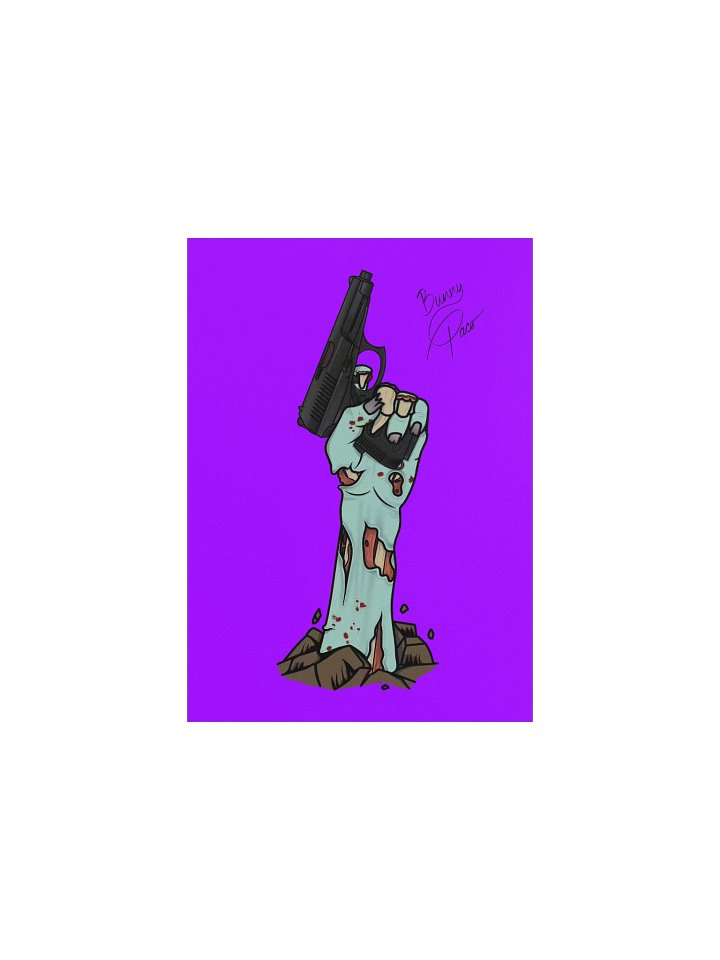 Pistol Zombie Poster product image (5)