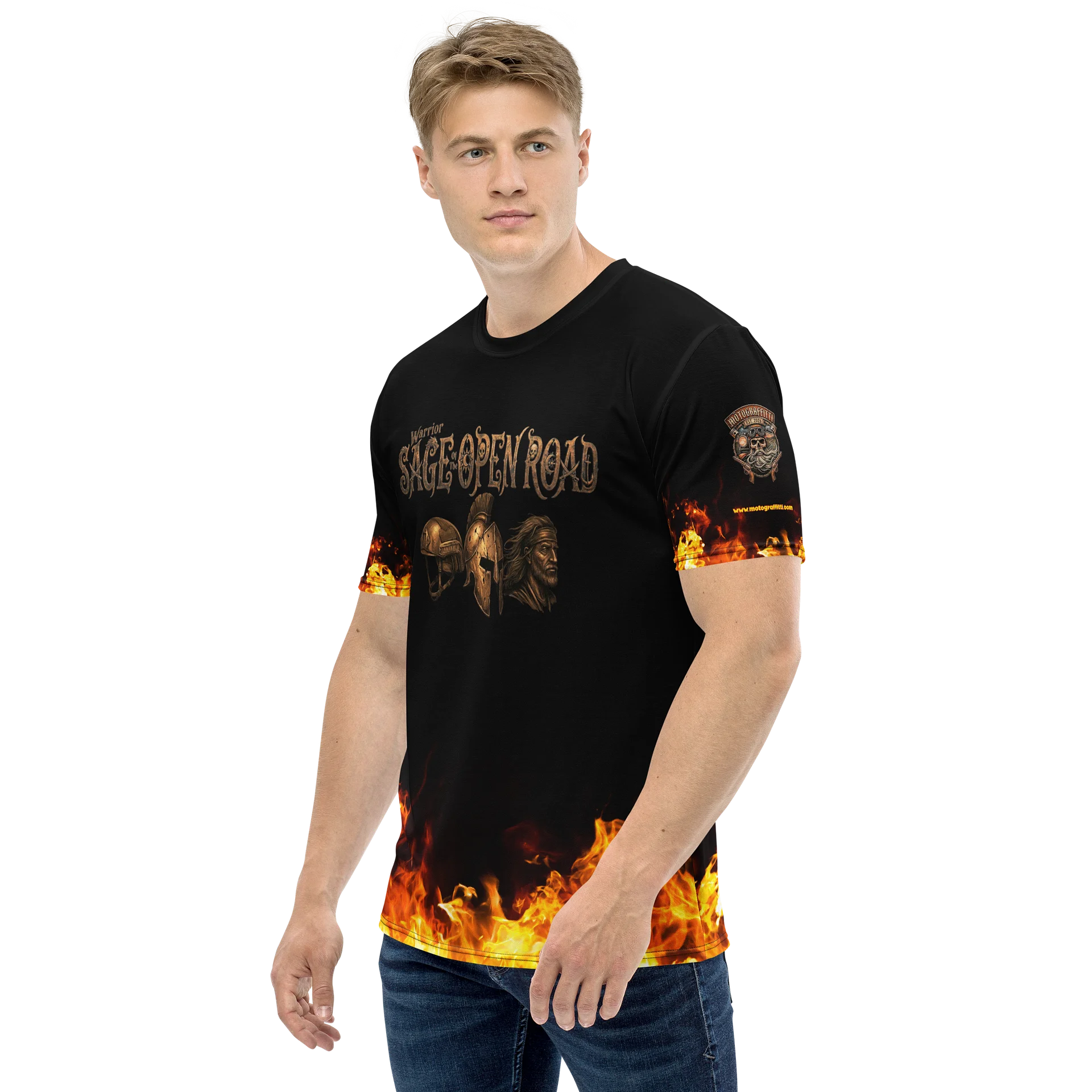MötoGraffitti Warrior Sage Tee product image (3)
