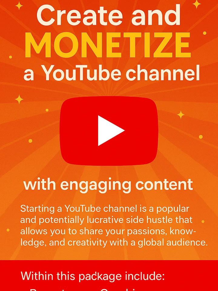 Create & Monetize A YouTube Channel product image (1)