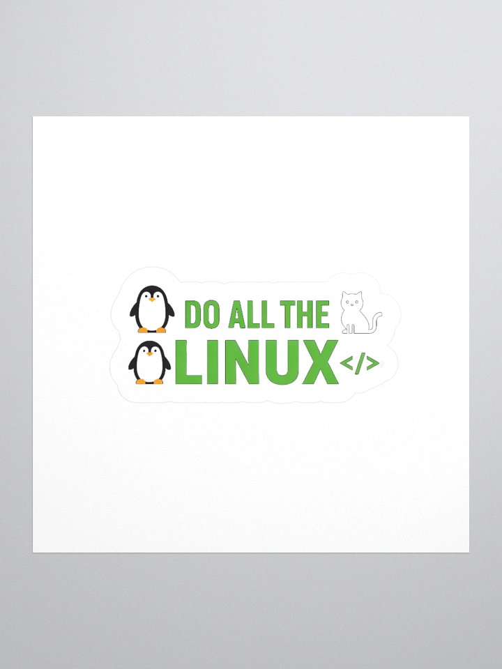 Linux Penguin & Cat product image (1)