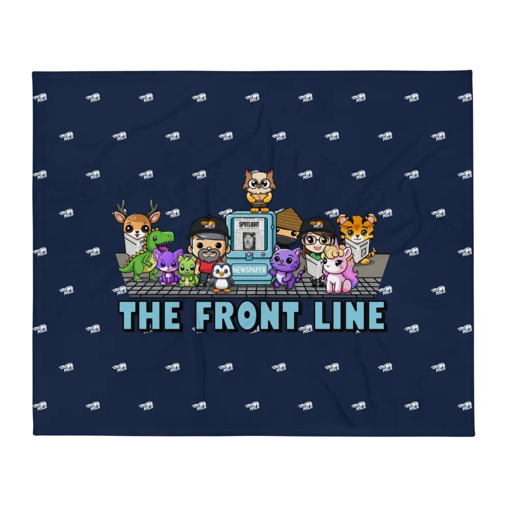 The Front Line - Throw Blanket product image (1)