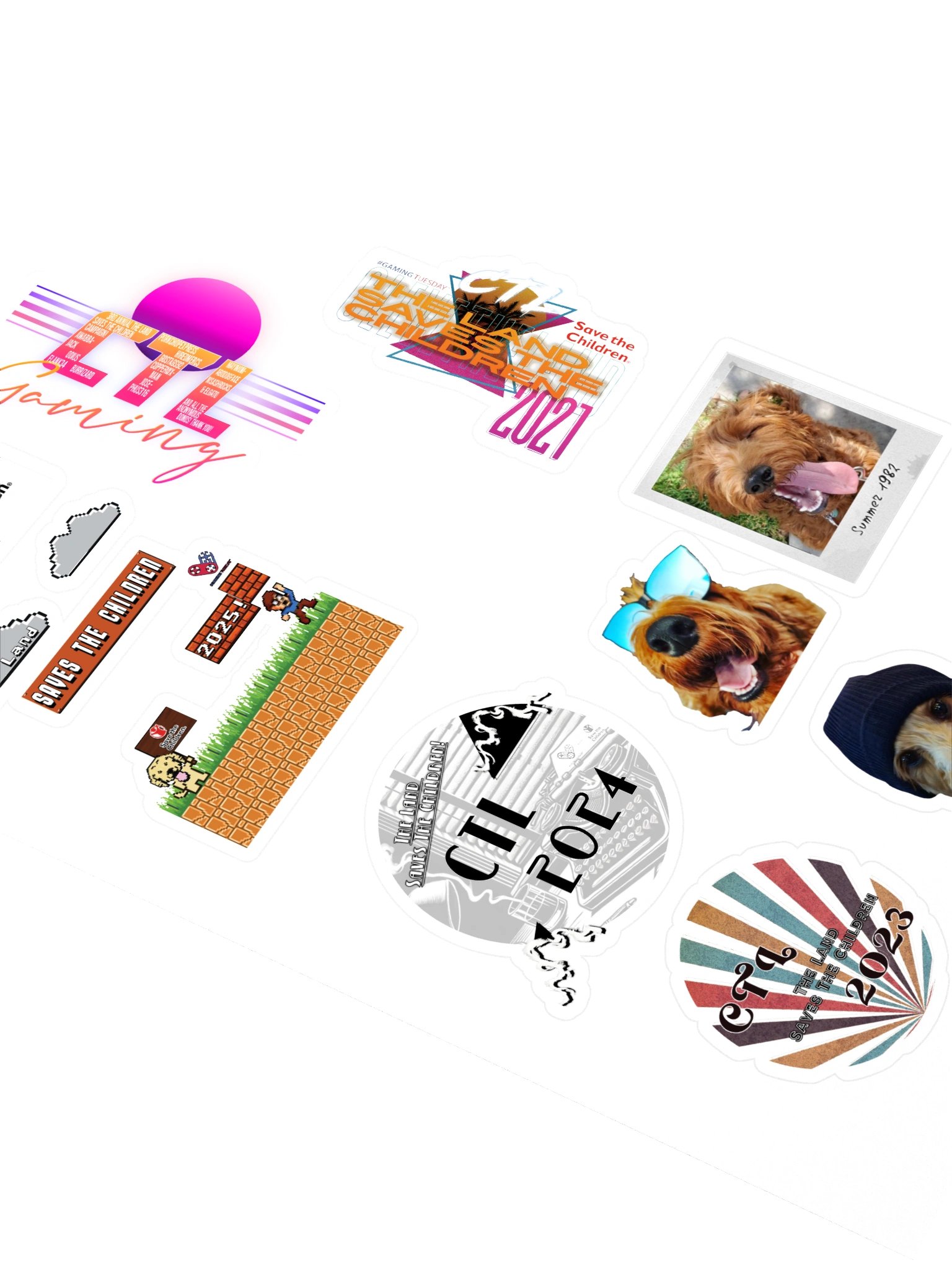 LSTC2025 Sticker Sheet product image (2)