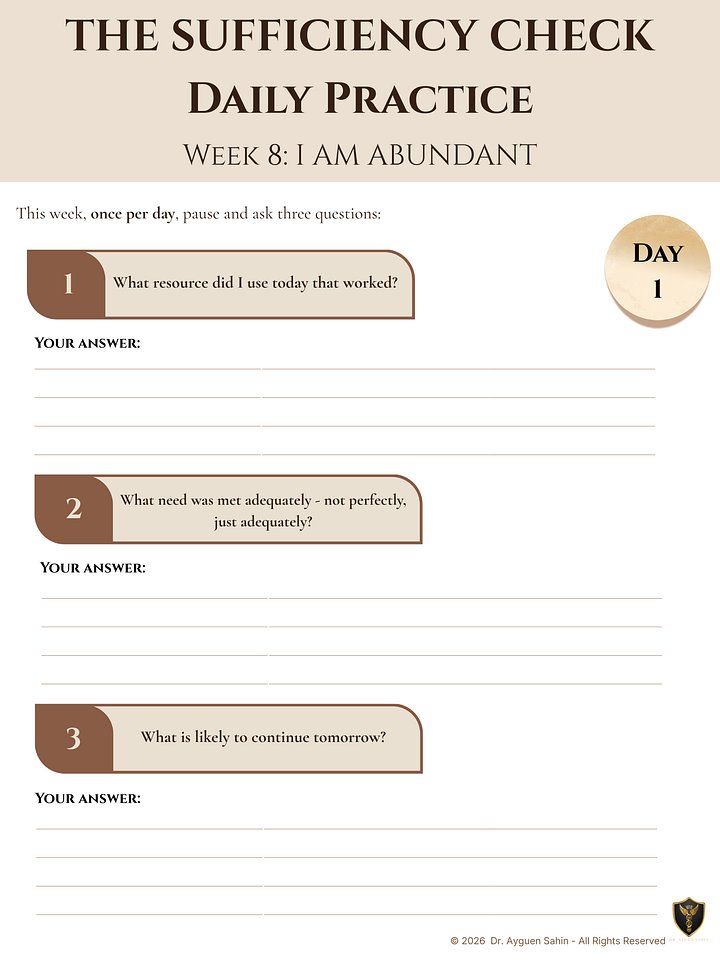 SUFFICIENCY CHECK product image (1)