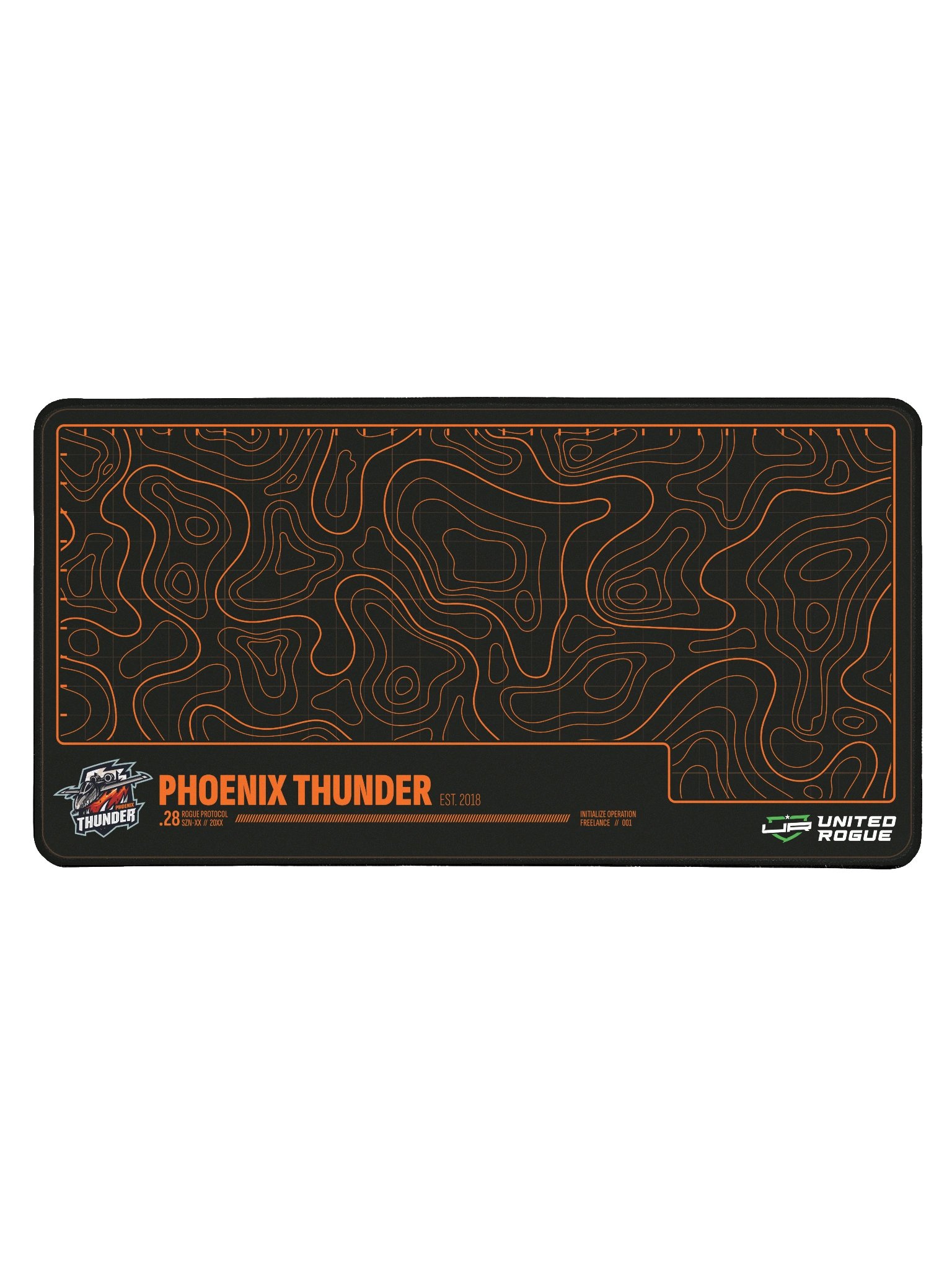 Phoenix Thunder Map Desk Mat product image (1)