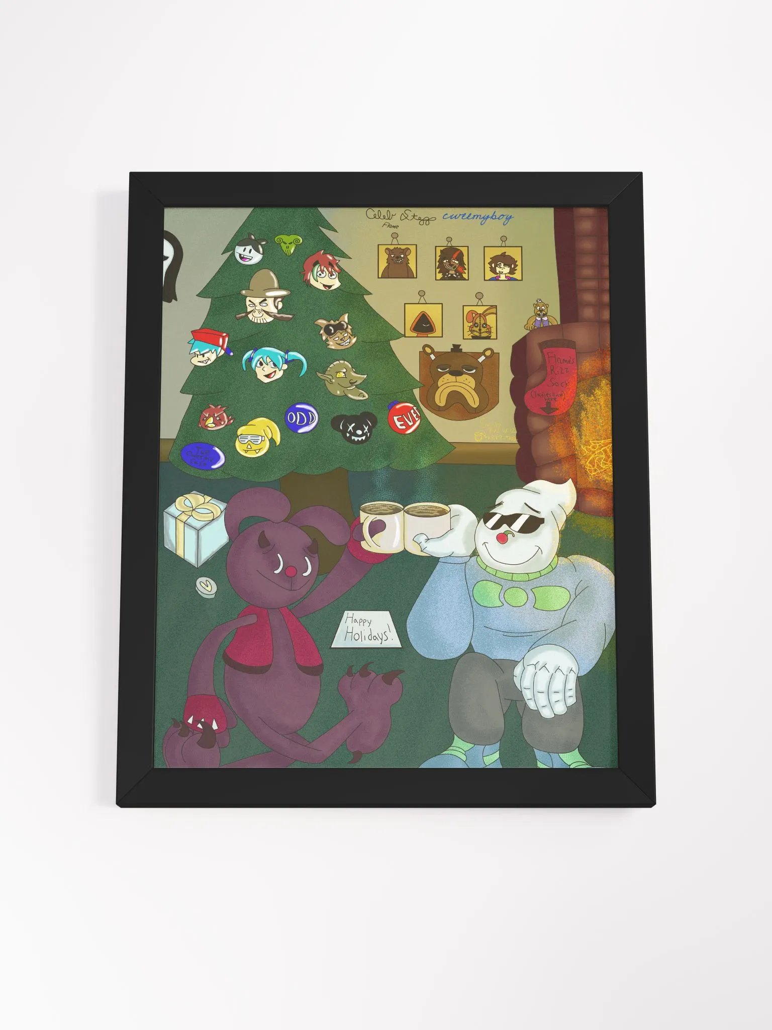 A Cweemy Christmas Signed Print product image (4)