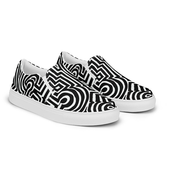 Optical Allusion Women's Slip-On Shoes product image (2)