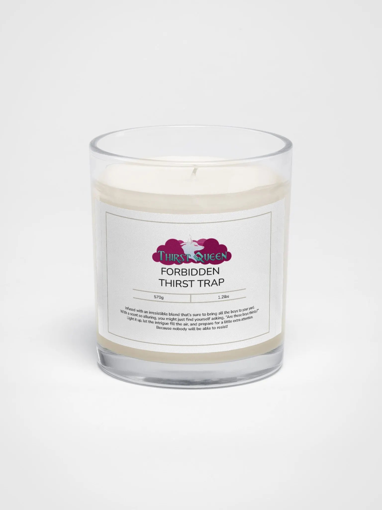 Forbidden Thirst Trap Soy Candle product image (1)