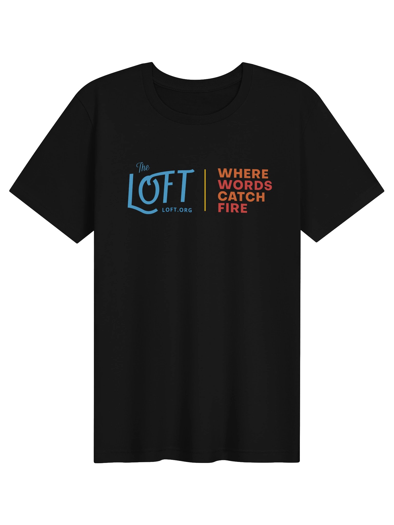 The Loft "Where Words Catch Fire" T-Shirt product image (1)