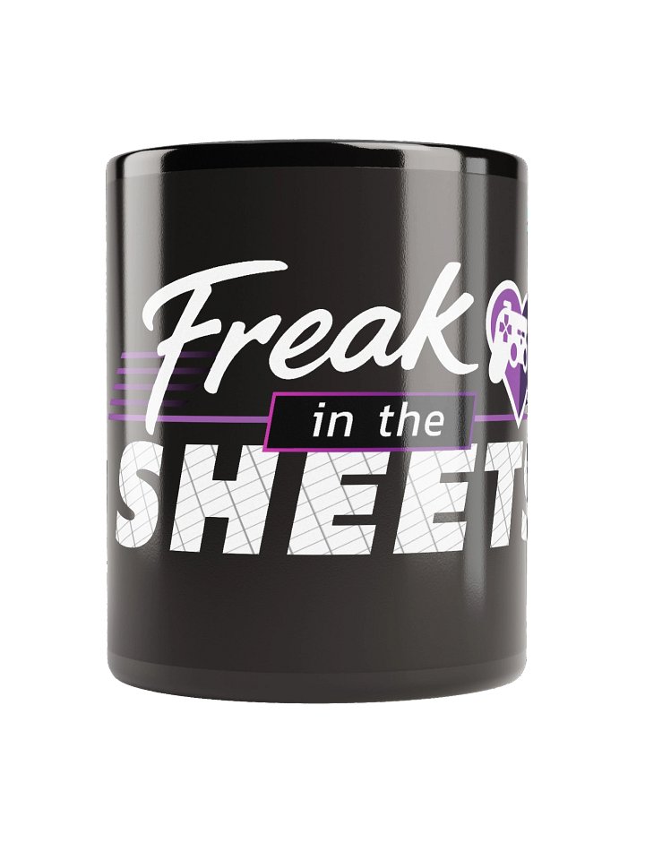 Freak in the Sheets – Playing with Heart Mug product image (1)