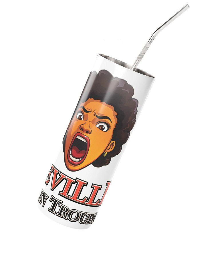 DeviLLL, You in Trouble, 20oz Tumbler, White product image (2)