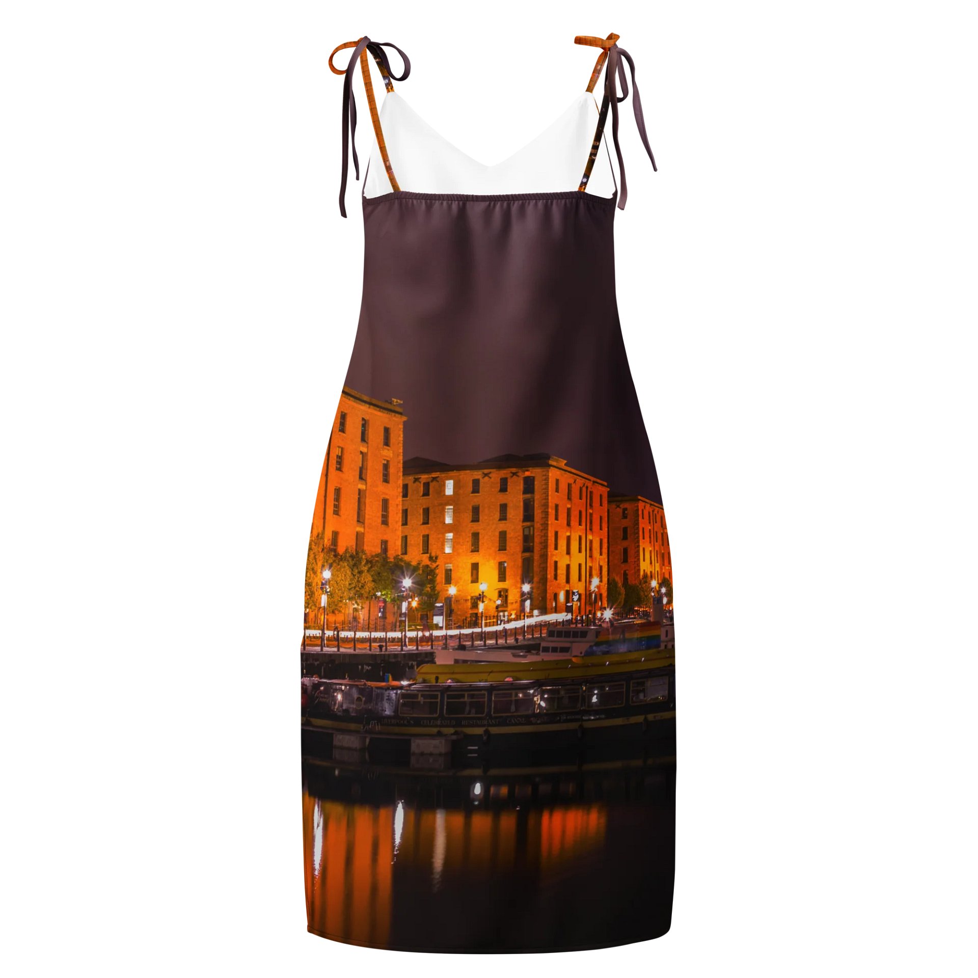 'Somewhere in the City' Chiffon Slip Dress product image (1)