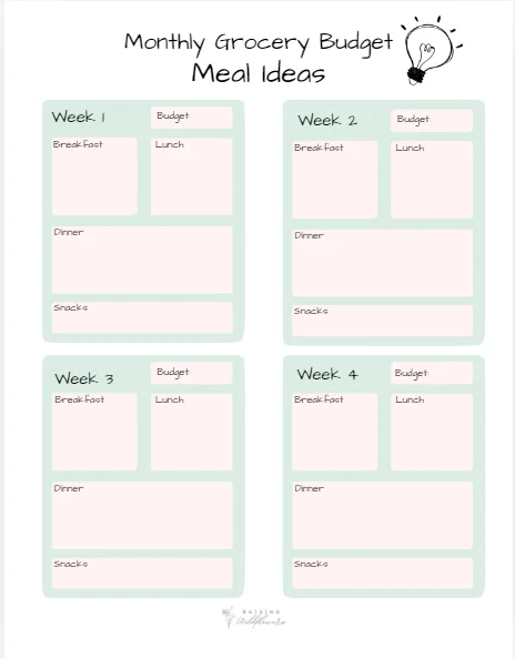 Budget Meal Plan product image (3)