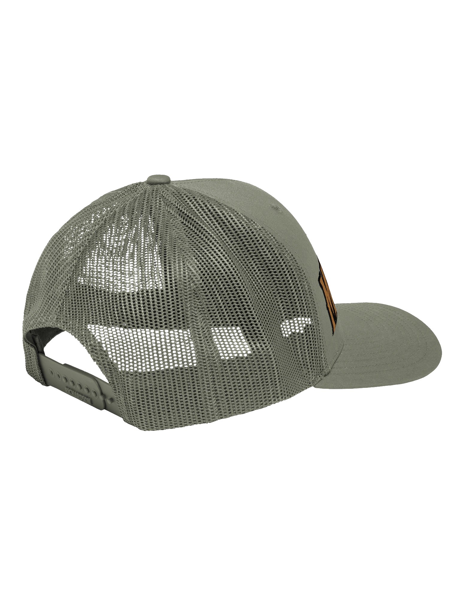 Olive & Brown Moto Dad Richardson Trucker Hat product image (3)
