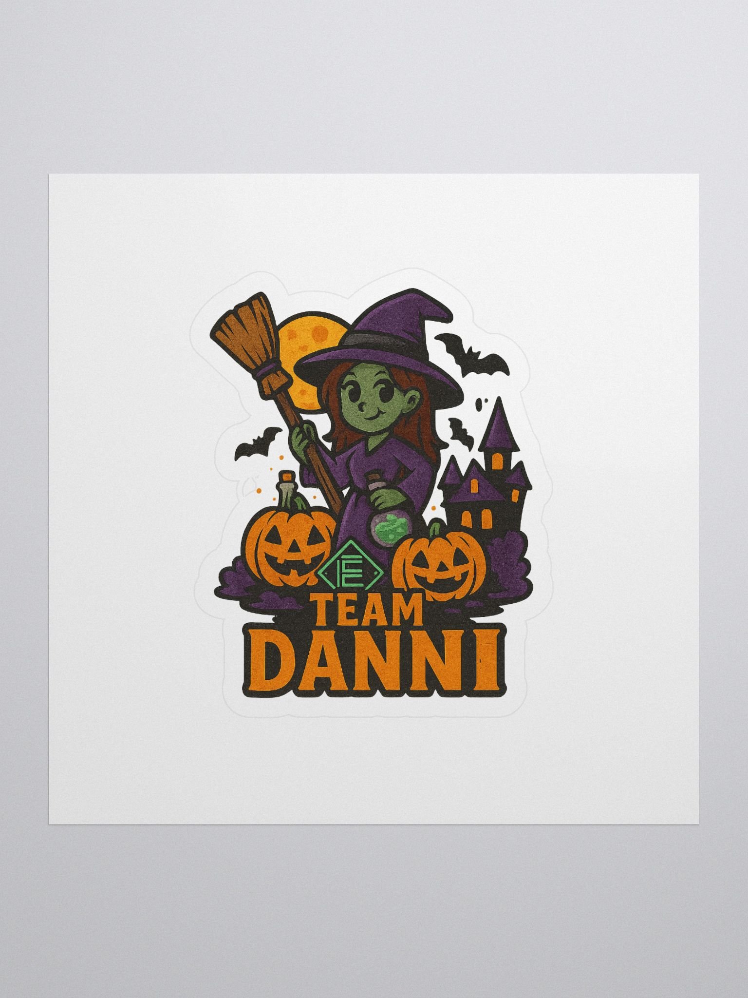 Witchy Team Danni Kiss Cut Stickers product image (1)