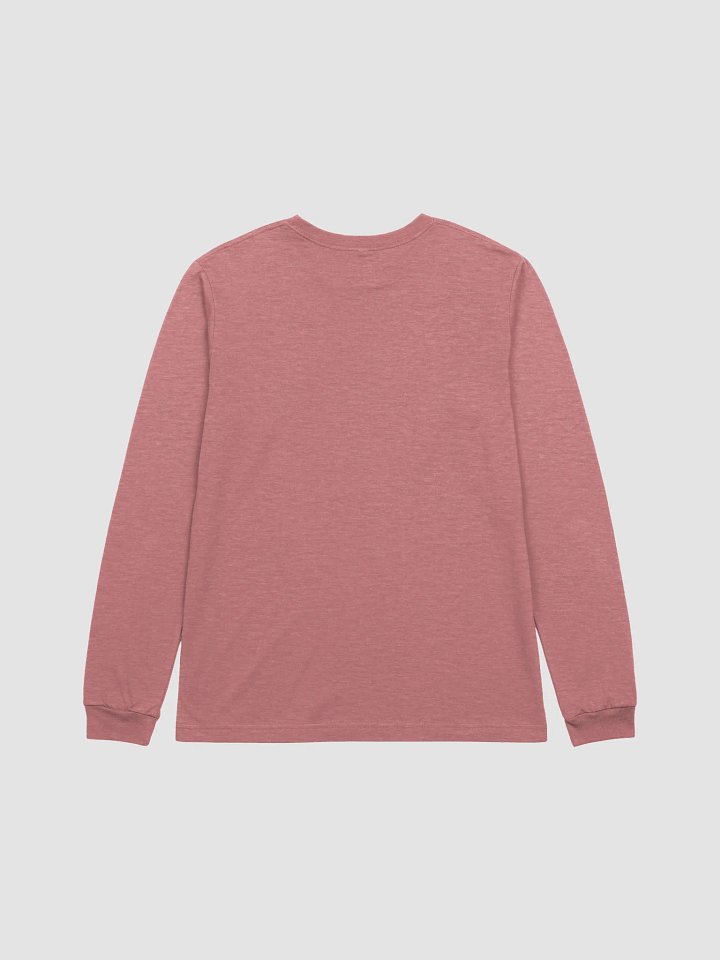 Columbia Road Market Long Sleeve T Shirt (Heather Mauve) product image (2)