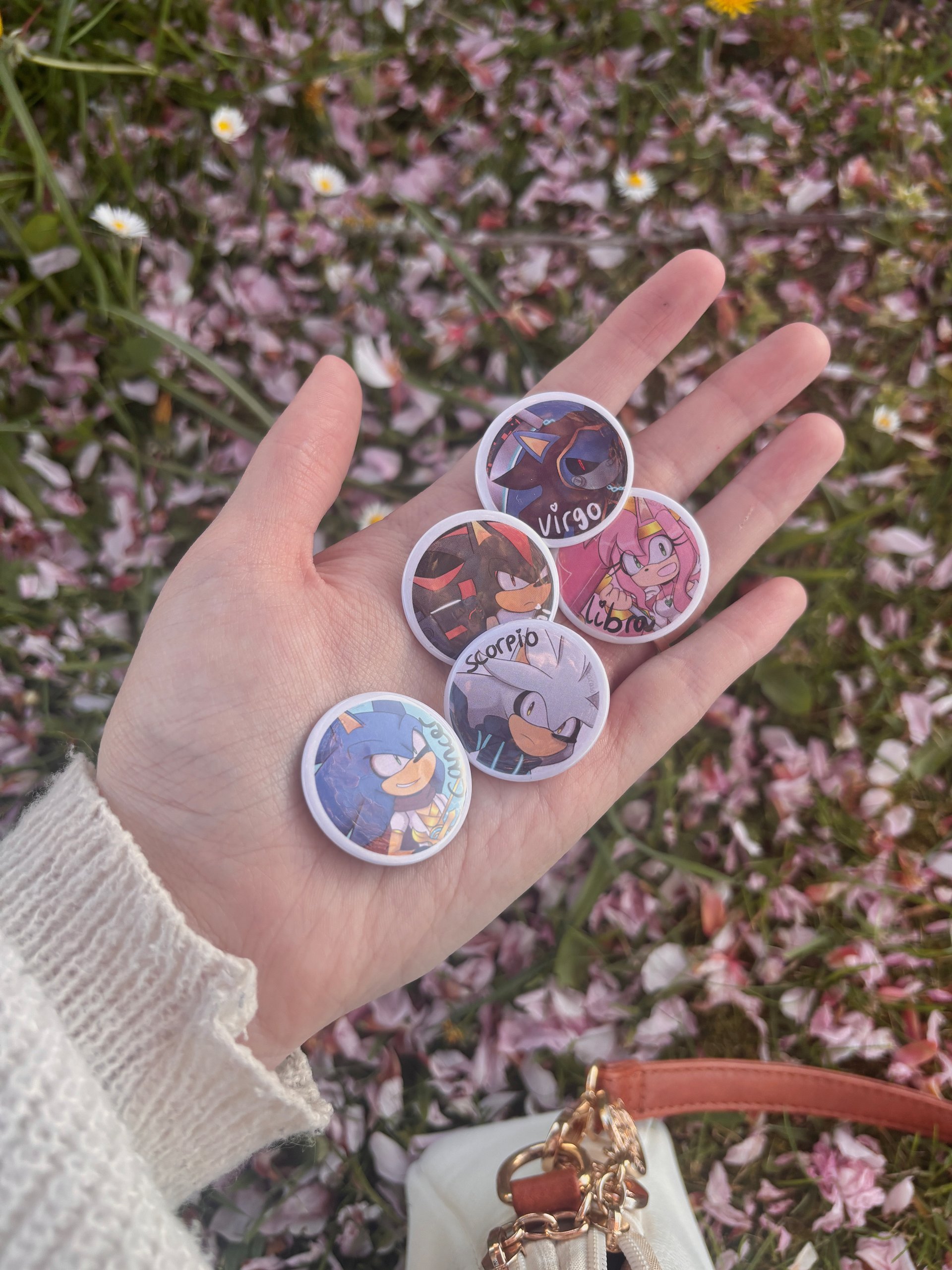 Fantasy - Zodiac Buttons (Set of 5) product image (8)