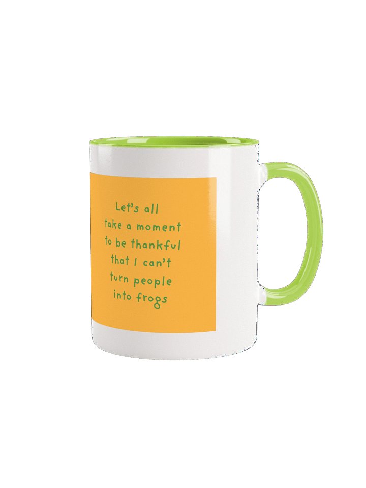 Witty Frog Ceramic Mug product image (1)