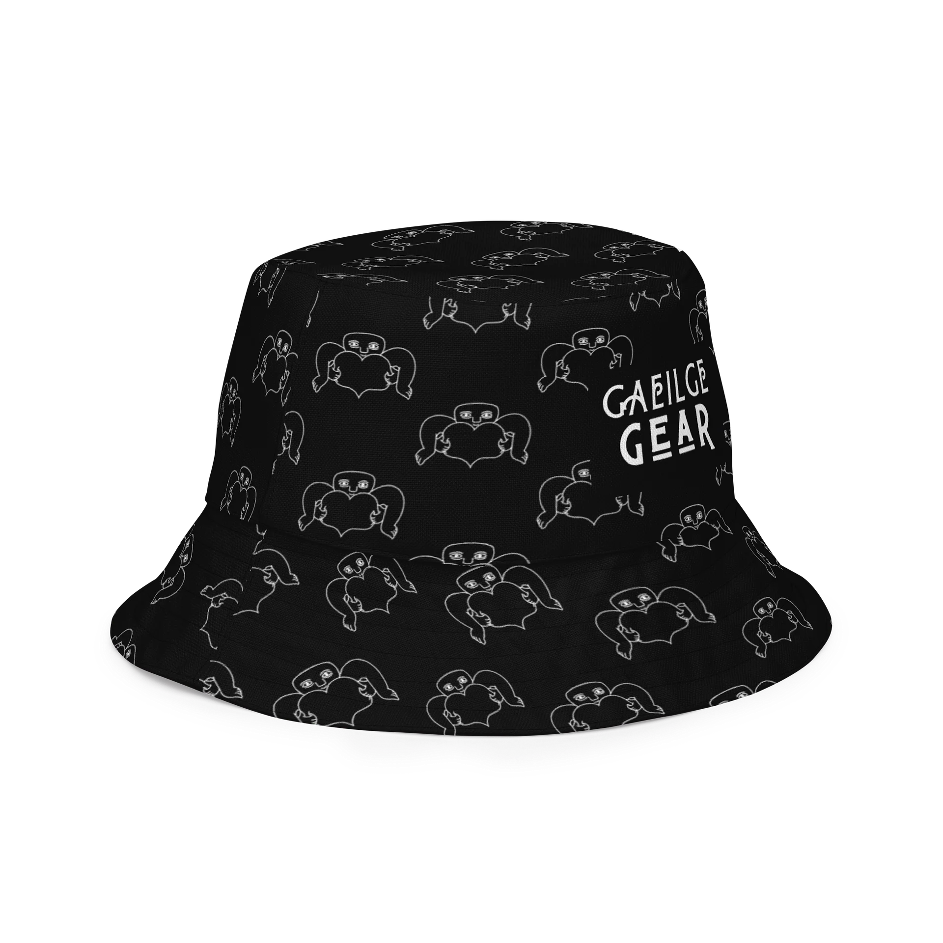 Sheela Claddagh | Reversible Bucket Hat in Irish / Gaeilge / Gaelic product image (2)