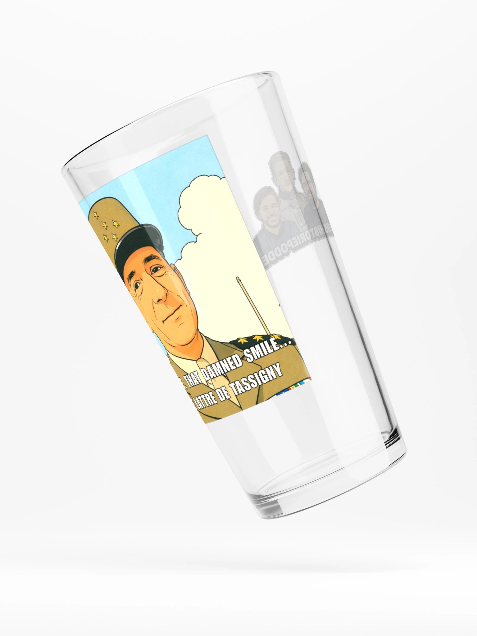 That smile, That damn smile - Jean De Lattre De Tassigny (Ölglas) product image (5)