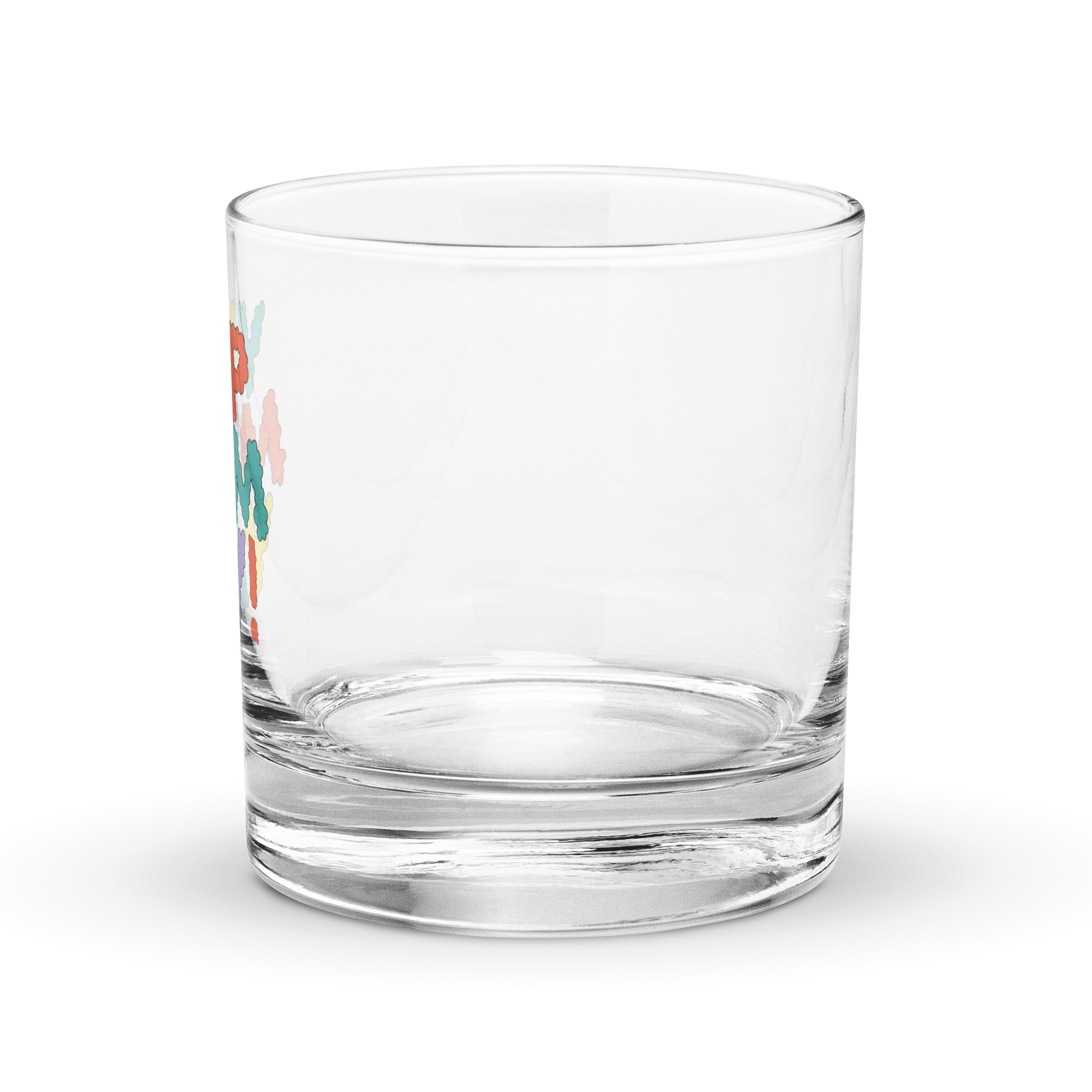 YUP MHM YAY! Colorful Bubble Rocks Glass product image (2)