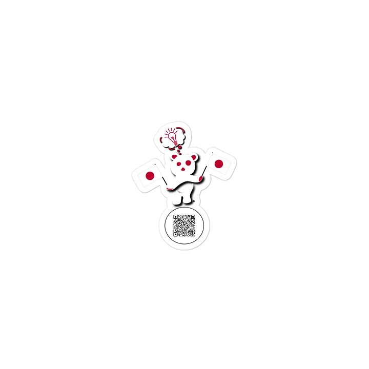 Japan — Country Bear Sticker | BehrBrained Media product image (1)