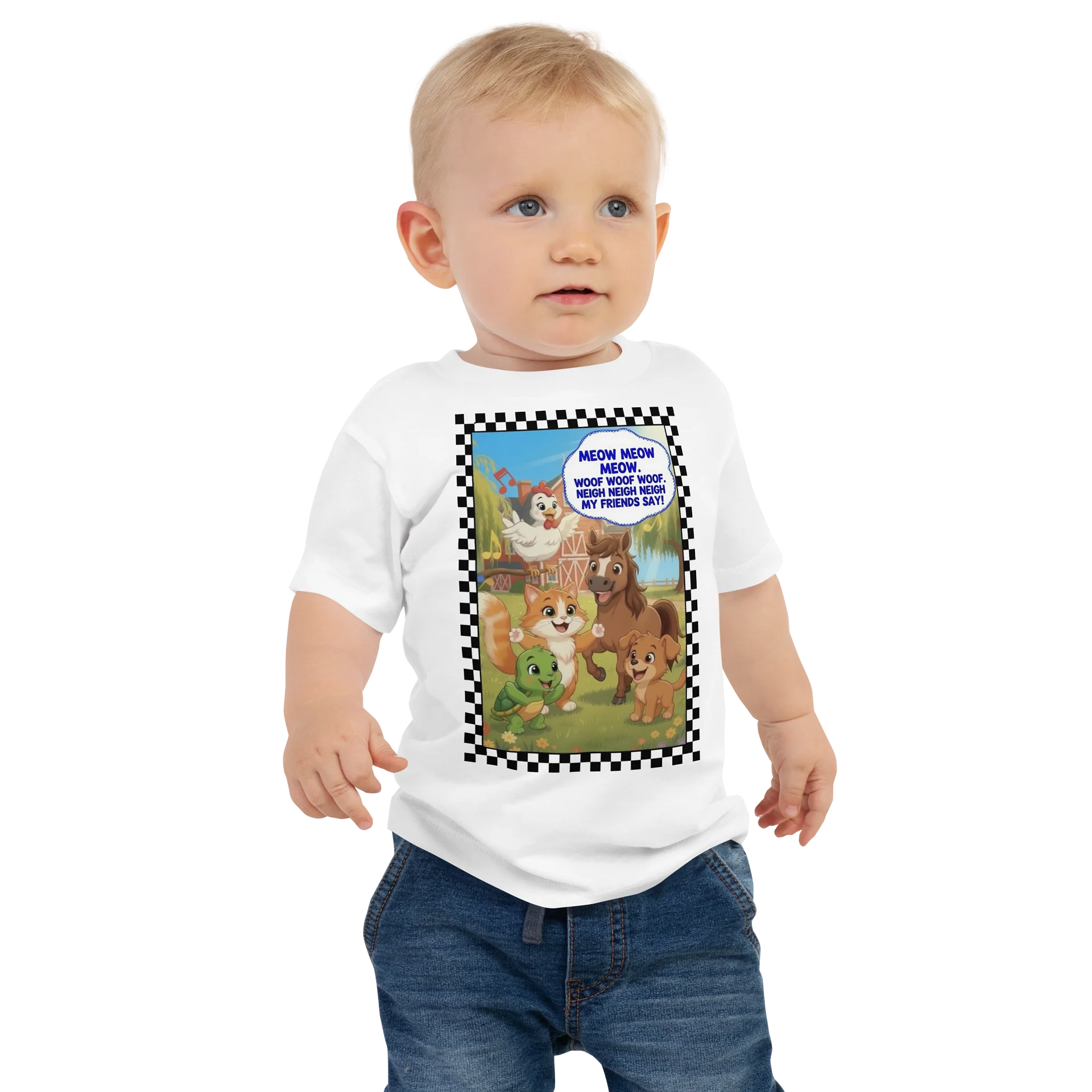 Farm Friends Sing-Along Baby Tee product image (1)