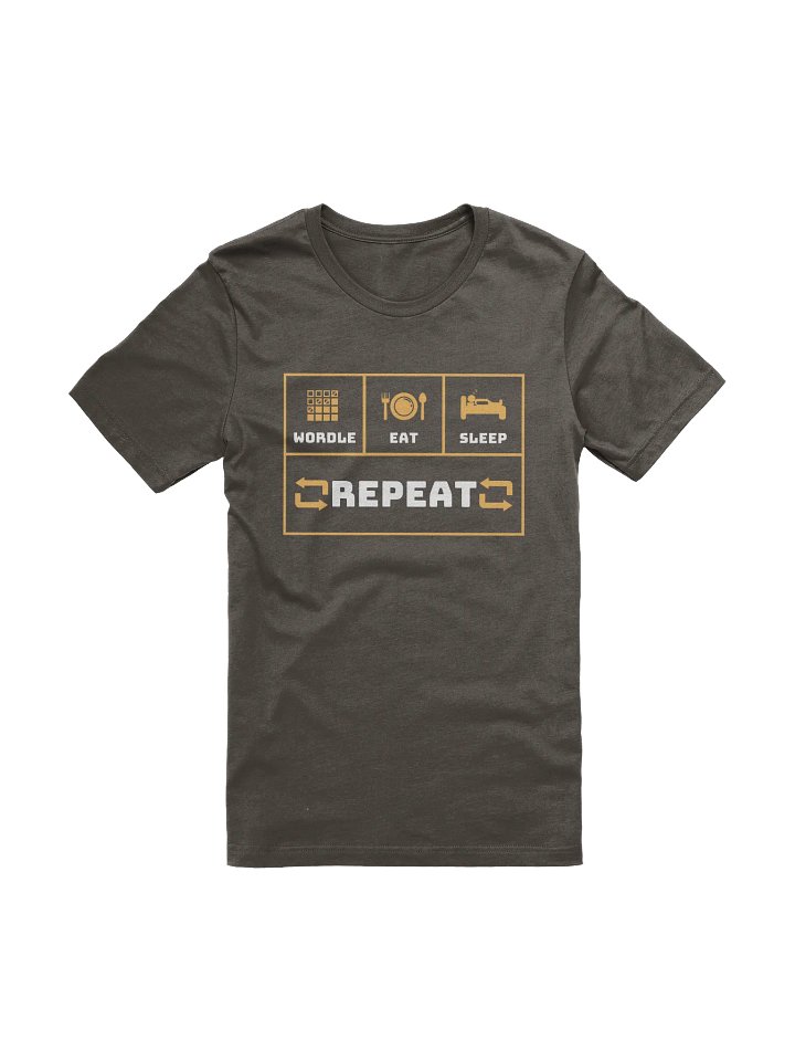 Wordle, Eat, Sleep, Repeat T-Shirt product image (1)