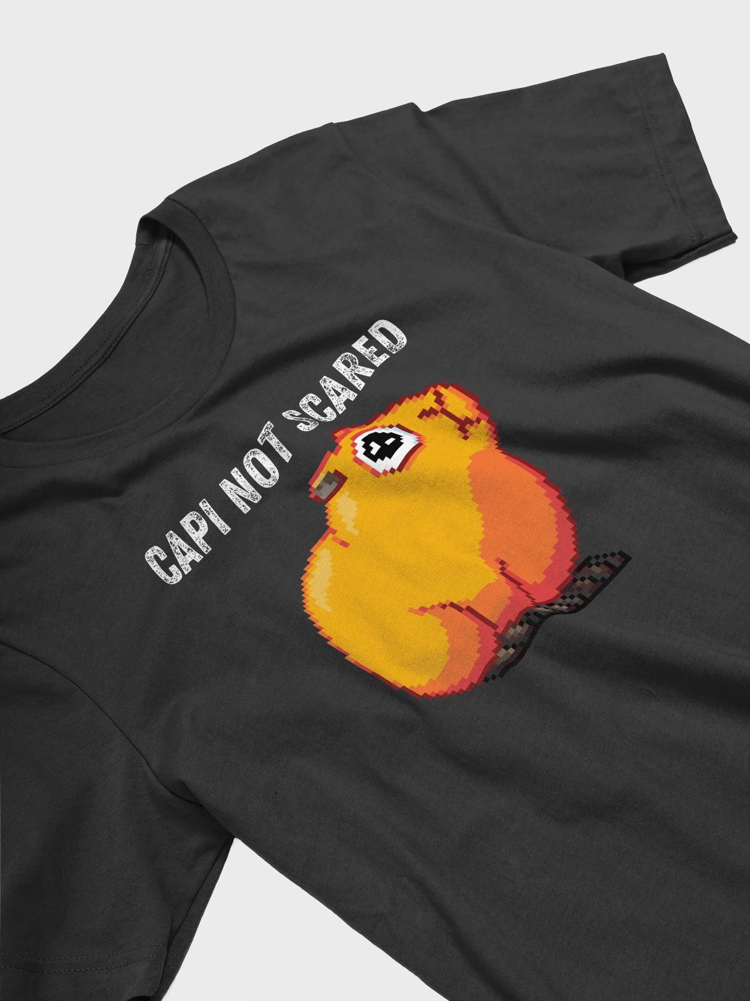 T-Shirt Capi Not Scared - Shocked product image (3)