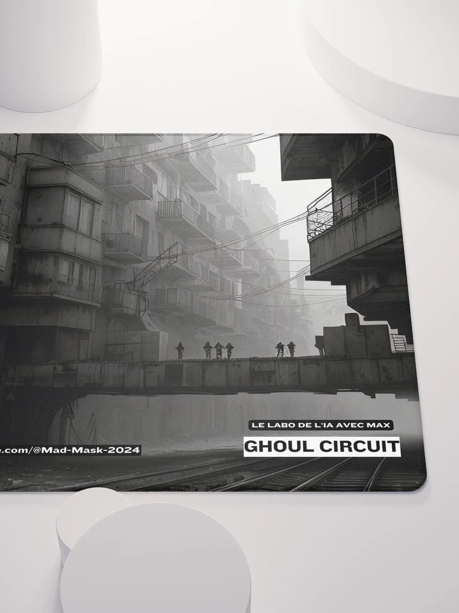Mouse Pad Gaming Ghoul Circuit product image (5)