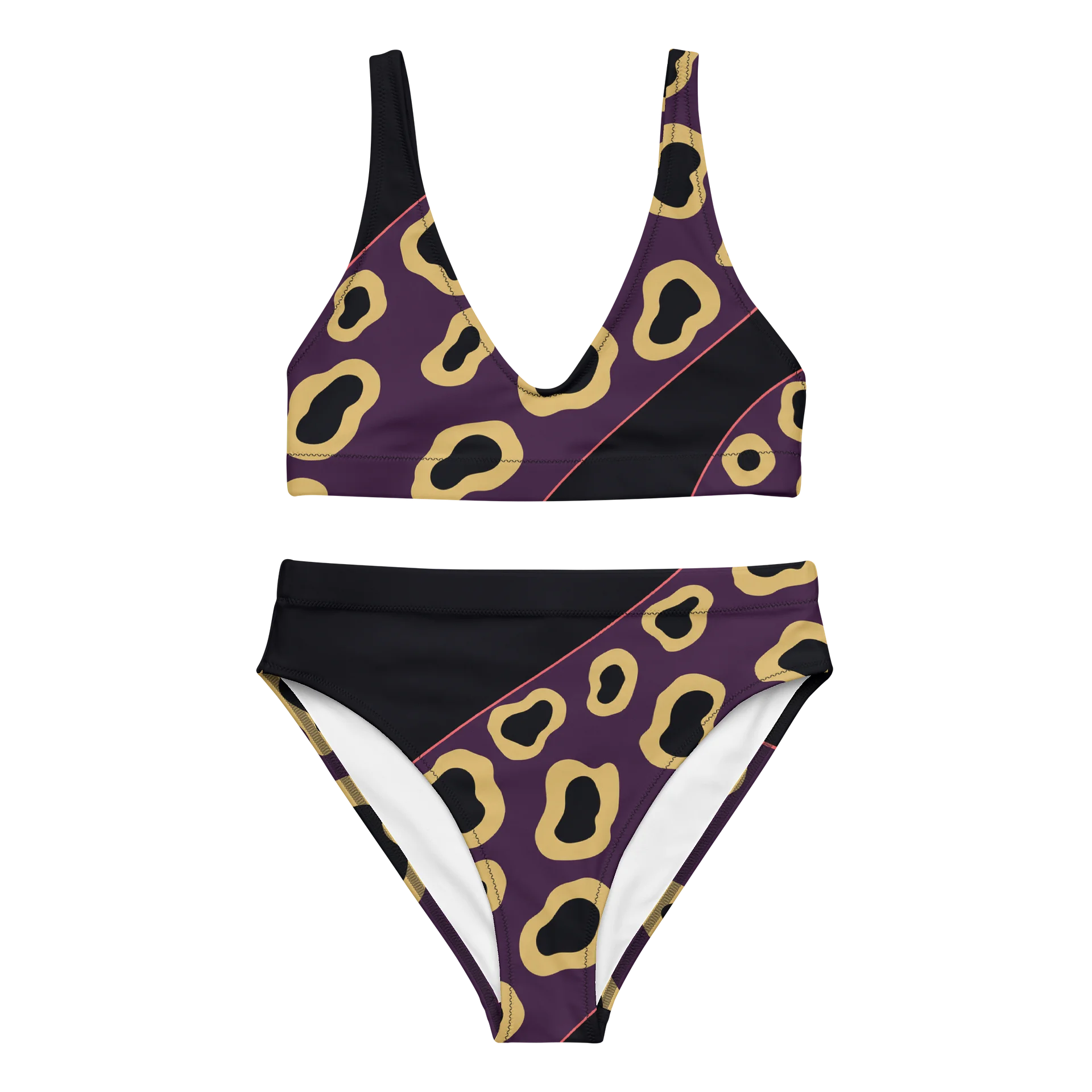 Untamed Tide High-Waisted Bikini product image (2)