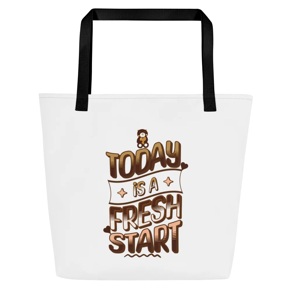 Today Is a Fresh Start Tote product image (3)