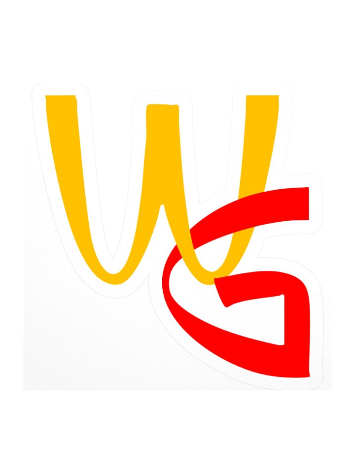 I'm Lovin' It Sticker product image (1)