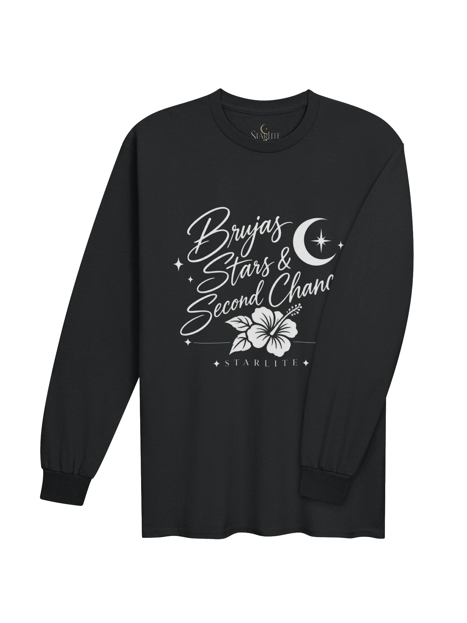 Brujas, Stars & Second Chances — Dark Long Sleeve Tee product image (19)