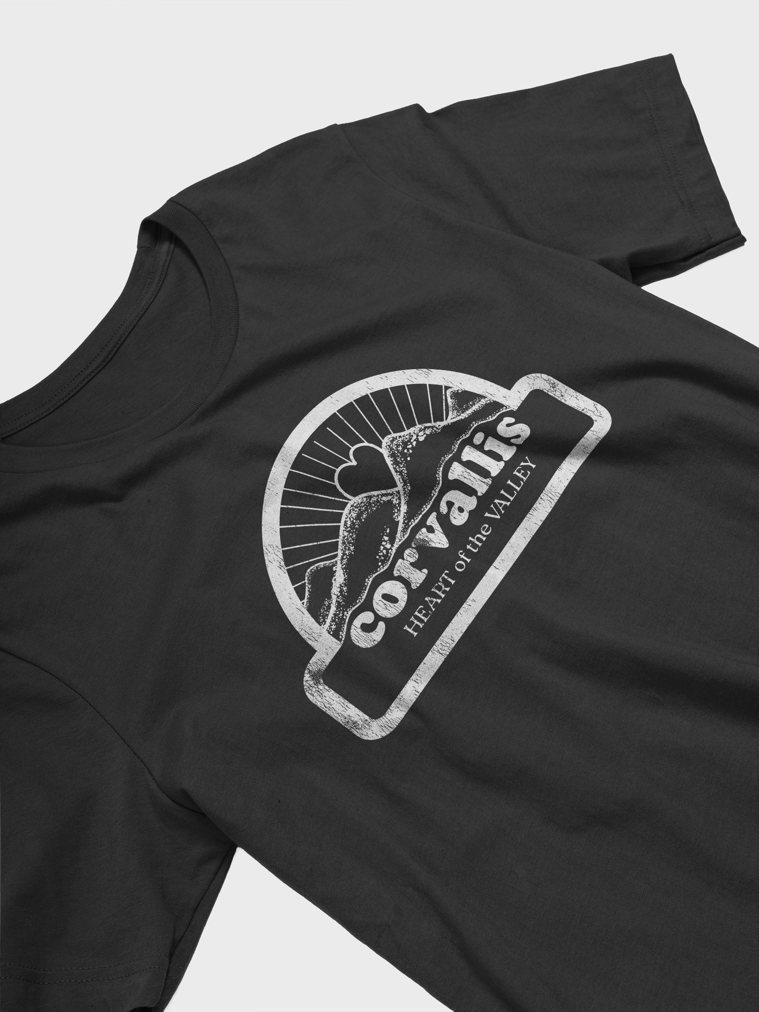 Corvallis Heart of the Valley T-shirt (White) product image (3)