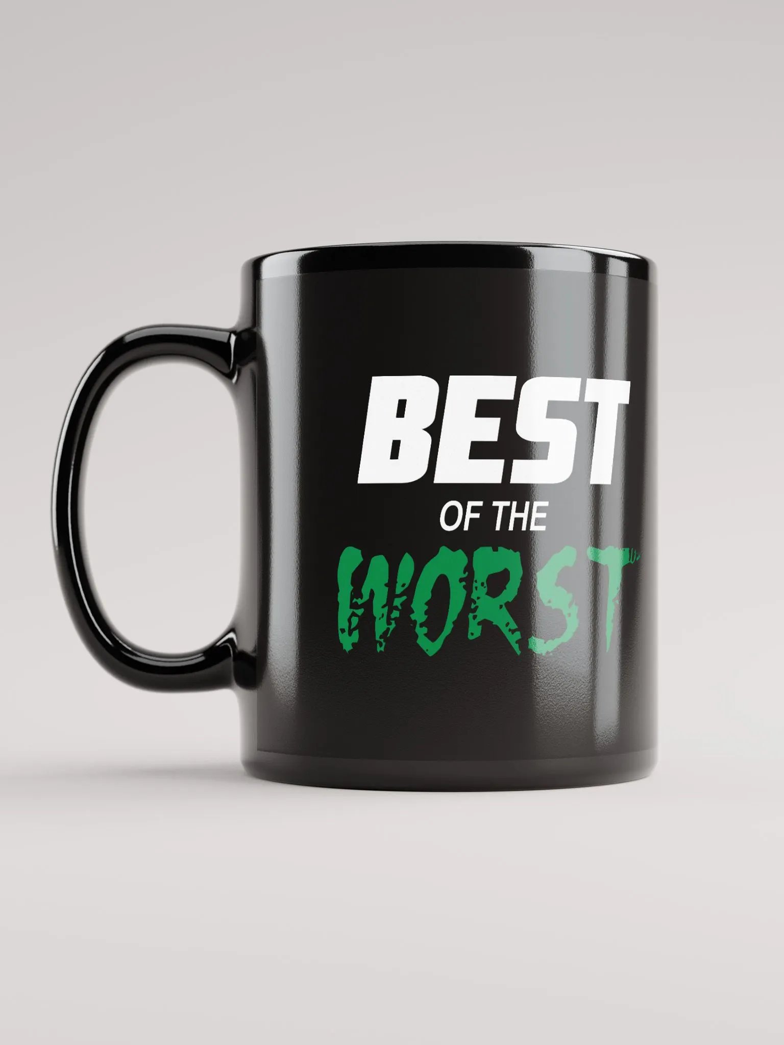 Best of the Worst Black Mug product image (6)