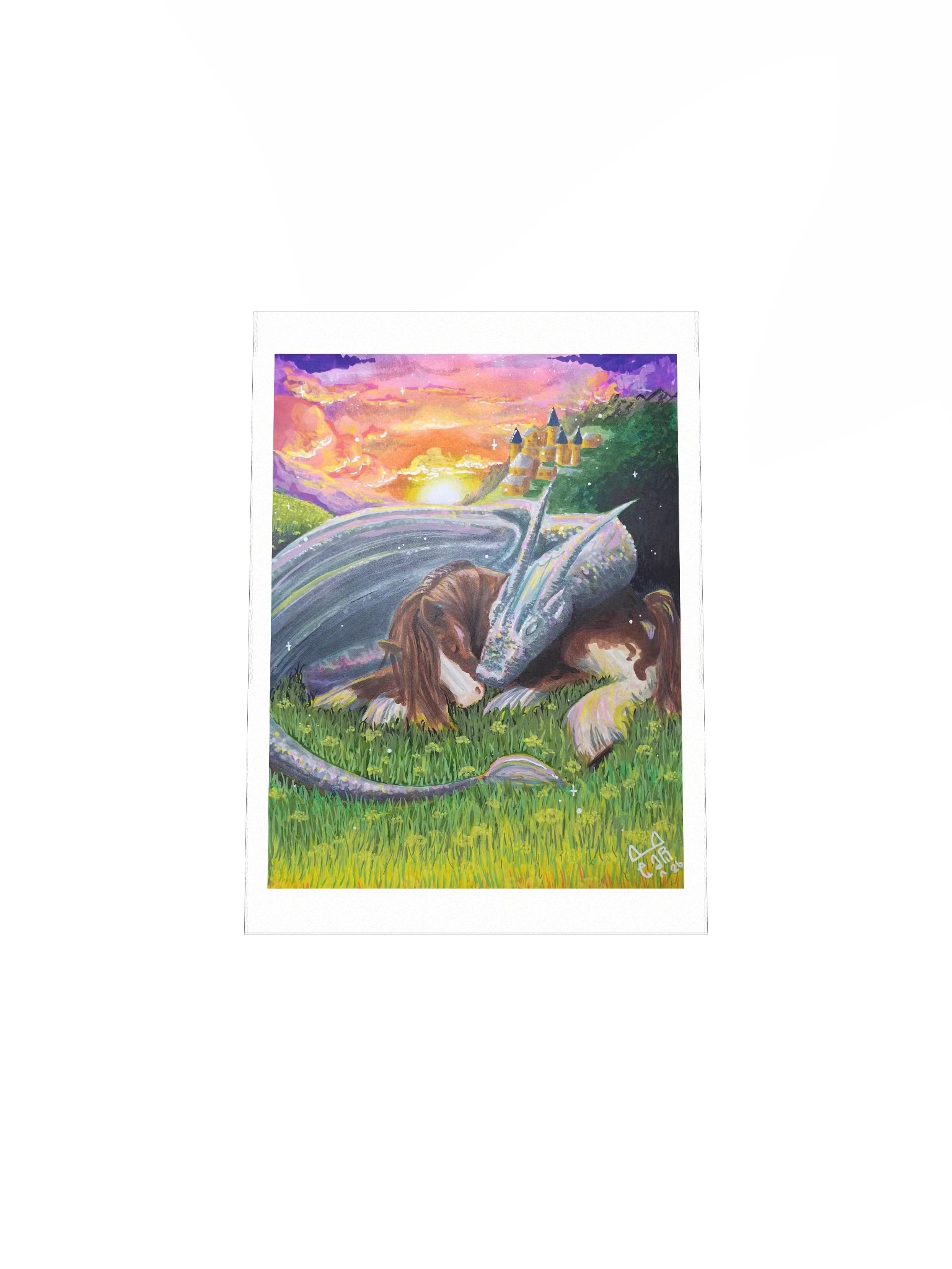 Unlikely Friends Print product image (4)